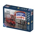 Puzzle 1000 Piese, Peisaje de Noapte, Londra 1, D-toys