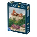 Puzzle 1000 Piese, Romania, Castelul Bran, D-toys