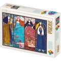 Puzzle 2000 Piese, Kurti Andreea– 4 Povesti Celebre, D-toys
