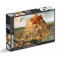 Puzzle 2000 Piese, Peter Bruegel cel Batran - Turnul Babel