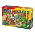 Puzzle 240 Piese, D-Toys, Alba ca Zapada