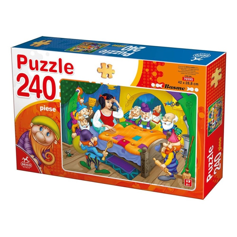 Puzzle 240 Piese, Deico, Alba ca Zapada