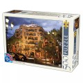 Puzzle 500 Piese, Barcelona - Casa Mila, D-toys