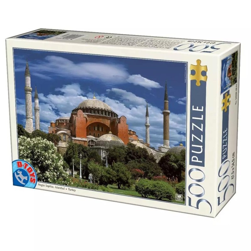 Puzzle 500 Piese, Turcia - Istanbul, D-toys