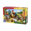 Puzzle 60 Piese, D-Toys, Punguta cu Doi Bani
