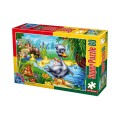 Puzzle 60 Piese, D-Toys, Ratusca cea Urata