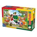 Puzzle Copii, Basme: Alba ca Zapada, 60 Piese, D-toys
