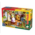 Puzzle Copii, Basme: Cenusareasa, 60 Piese, D-toys