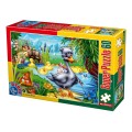 Puzzle Copii, Basme: Ratusca cea Urata, 60 Piese, D-toys