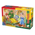 Puzzle Copii, Basme: Scufita Rosie, 100 Piese, D-toys