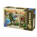 Puzzle Copii: Scena cu Dinozauri, 100 Piese, D-toys