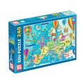 Puzzle Edu: Harta Europei, 240 Piese, Roovi