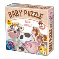 Puzzle pentru Bebelusi, D-Toys, Animale Domestice