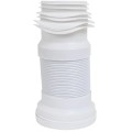 Racord Evacuare Toaleta, Z Tools, Extensibil 50 cm, Alb