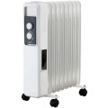 Radiator Electric, Well, Portabil, cu Ulei, 9 Elementi, 2000 W