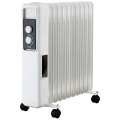 Radiator Portabil, Electric, 11 Elementi, Well, cu Ulei, 2500 W