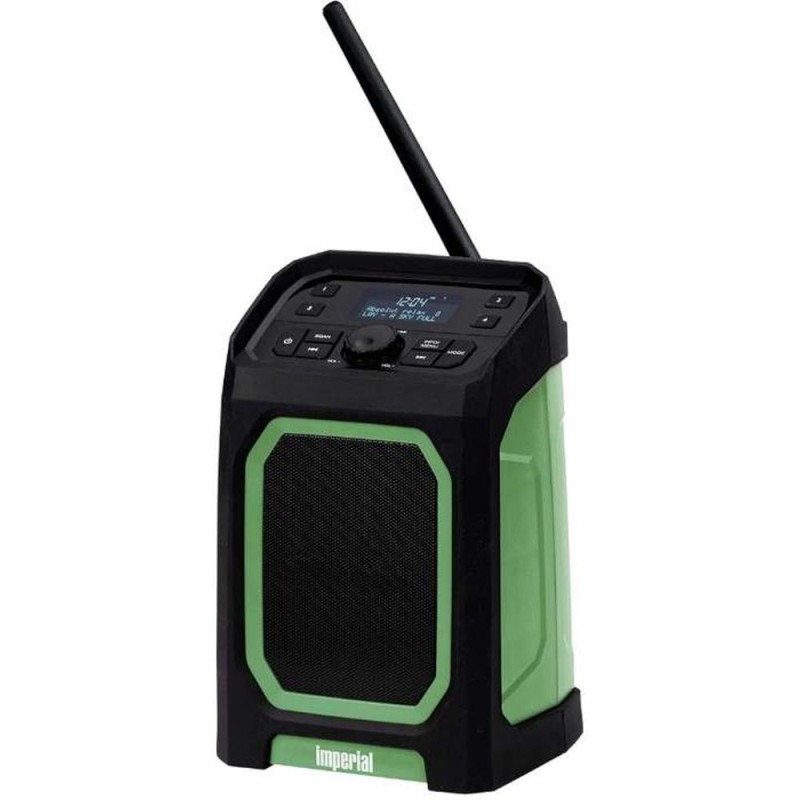 Radio DAB si FM, 60 W, Acumulator Integrat, Verde/Negru, Imperial