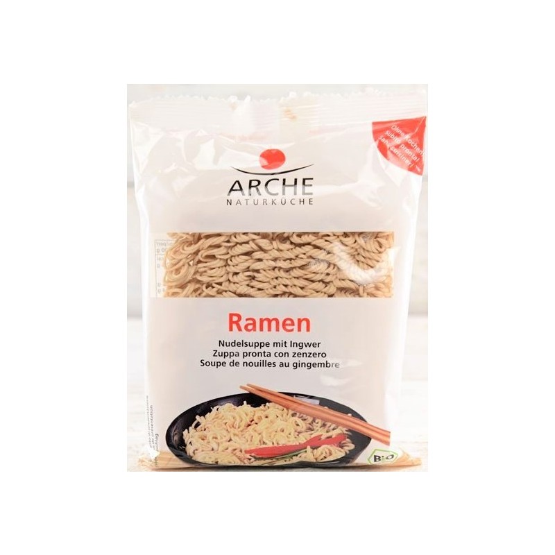 Ramen - Supa Bio de Taitei cu Ghimbir, 108 g Arche