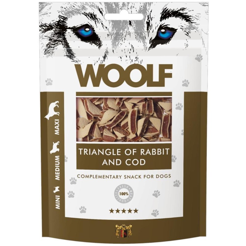 Recompense Caini Woolf, Triunghi cu Iepure si Cod 100 g