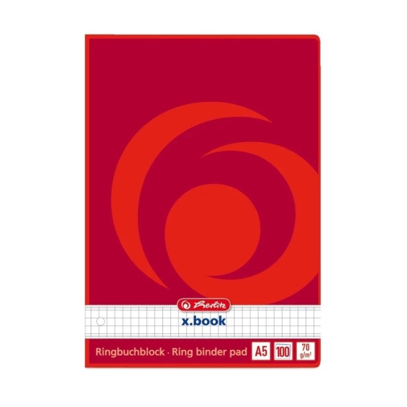 Rezerva Caiet Mecanic, Format A5, 100 File, Matematica