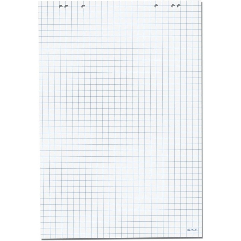 Rezerva Flipchart 68 x 99 cm, 20 Foi Matematica, Herlitz