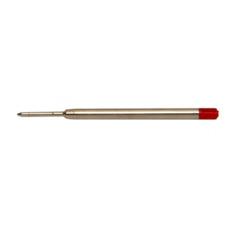Rezerva Metalica pentru Pix Tip Parker, Rosu, 0.8 x 98 mm