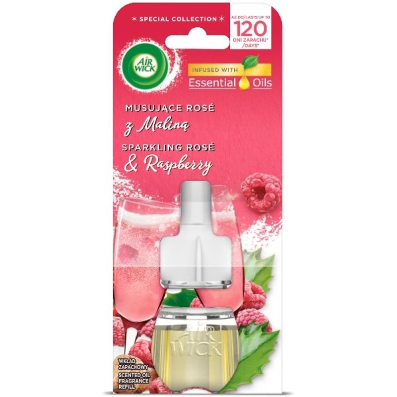 Rezerva Odorizant Camera Electric Air Wick, Rose si Zmeura, 19 ml