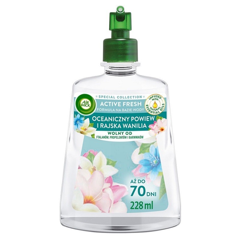 Rezerva Odorizant de Camera, Air Wick, Breeze & Island Vanilla, 228 ml