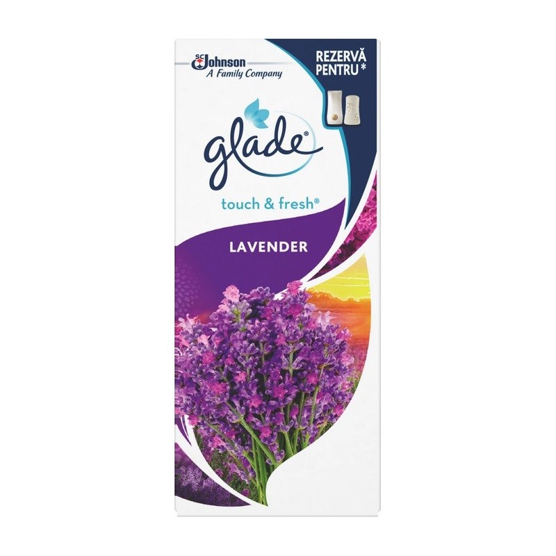 Rezerva Odorizant de Camera Glade Microspray Touch & Fresh Lavander 10 ml