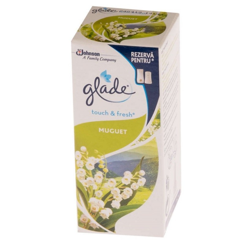 Rezerva Odorizant de Camera Glade Microspray Touch & Fresh Muguet/Lily 10 ml