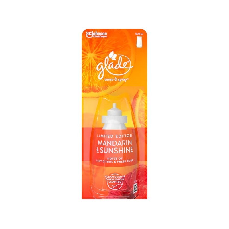 Rezerva Odorizant de Camera Glade Sense & Spray Mandarin & Sunshine 18 ml