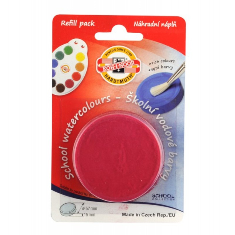 Rezerva Acuarela Gargarita, Carmin Mediu