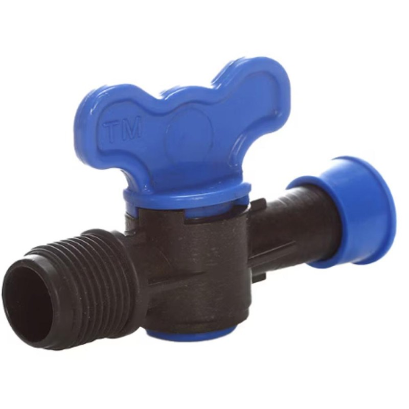 Robinet Banda Picurare PP, Filet Exterior, 1/2 '' x 17 mm