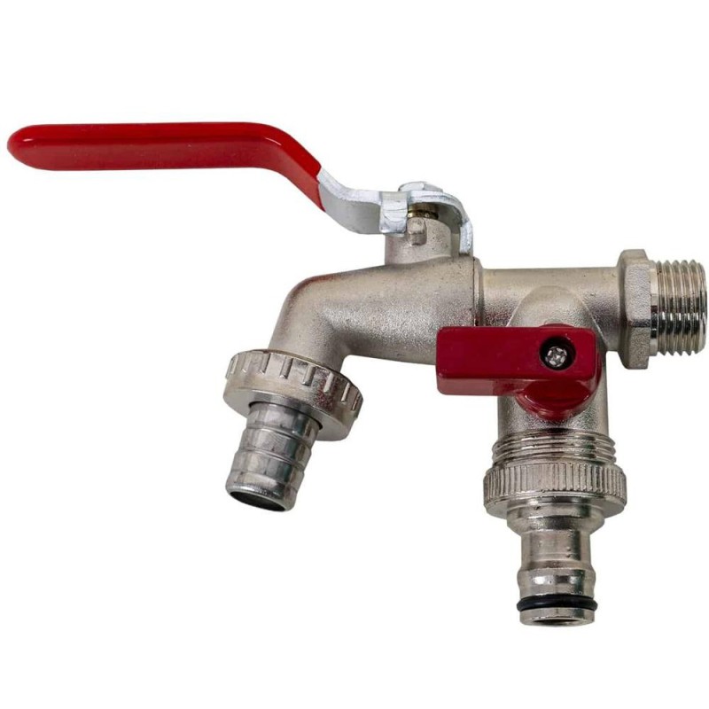 Robinet Cromat Dublu, 1/2 inch