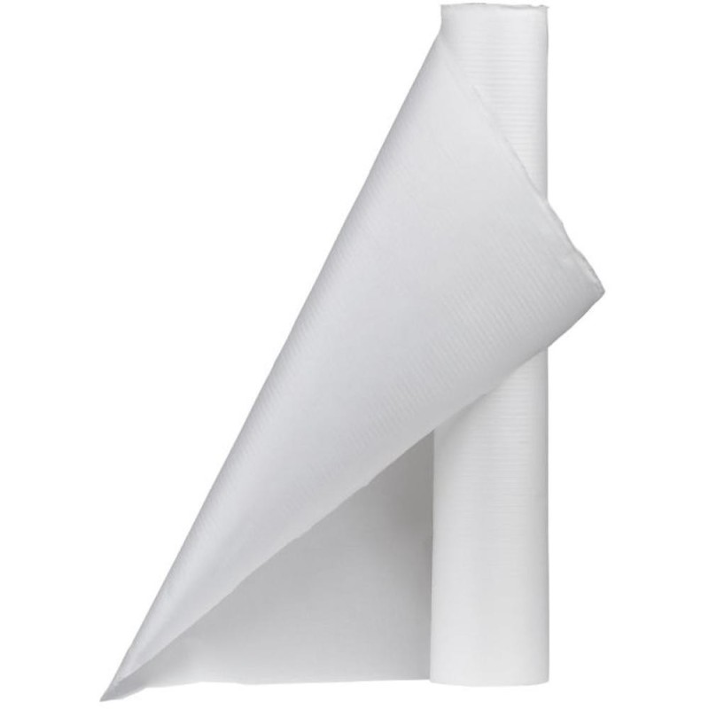 Rola Cearceaf Hartie si PE, 60 cm x 50 m, Alb Soft Care Premium, pentru Clinici si Saloane