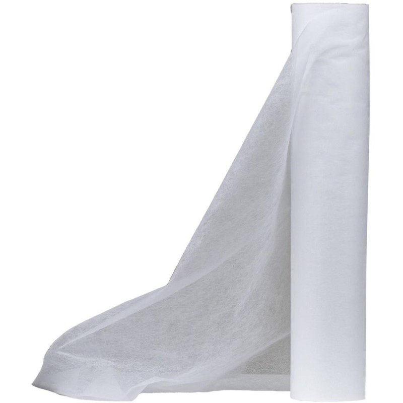 Rola Cearceaf TNT, 50 cm x 70 m, Alb, Material Netesut 100% Polipropilena, pentru Pat Medical si Cosmetic