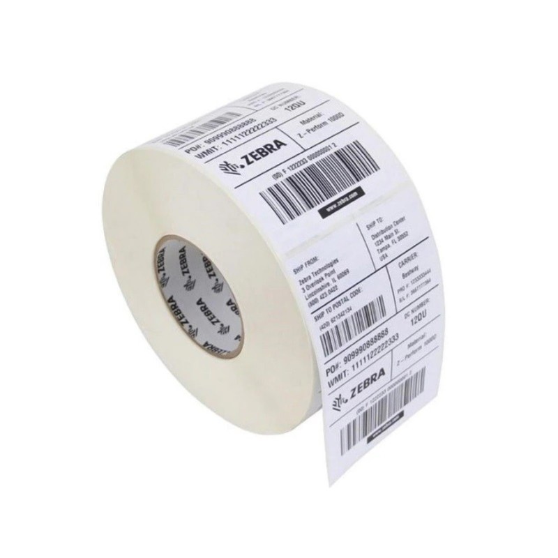 Role Hartie Termica Zebra Z-Select 2000D, KR203 / KR403 / TTP 2000, 58mm x 250m, 01942-058Z