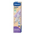 Roller Twist ECO, Grip Ergonomic, Ambidextru, 1 Rezerva Albastra Inclusa, Mov Deschis, in Cutie de Carton