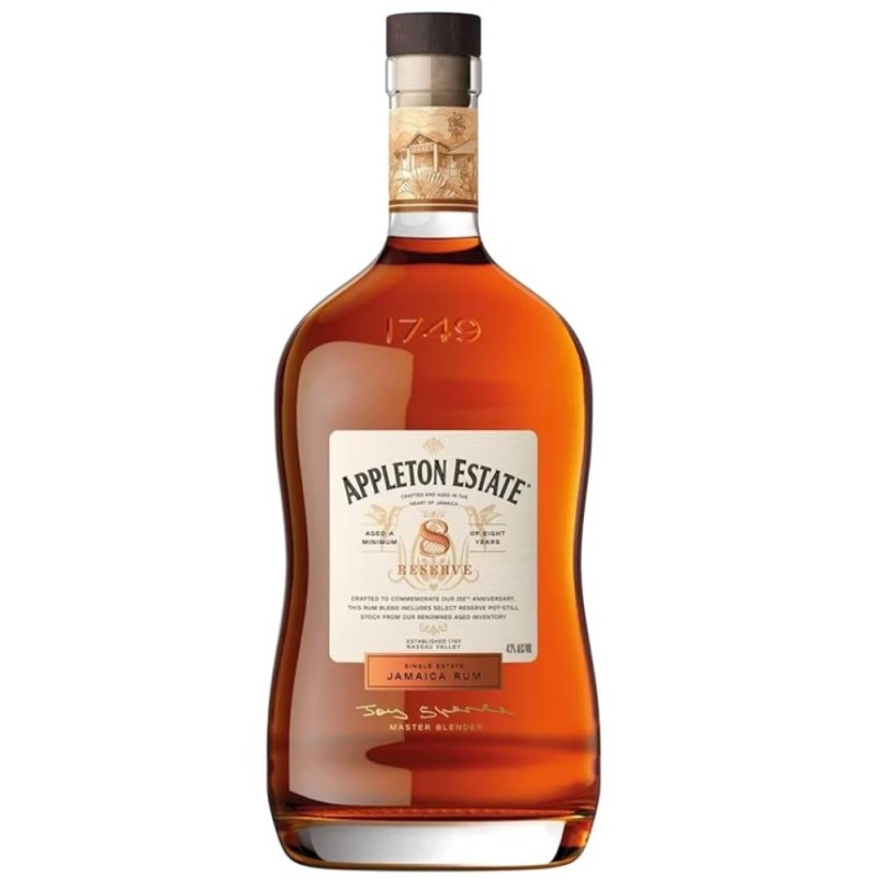 Rom Appleton Reserve, Vechime 8 Ani, Alcool 40%, 0.7 l