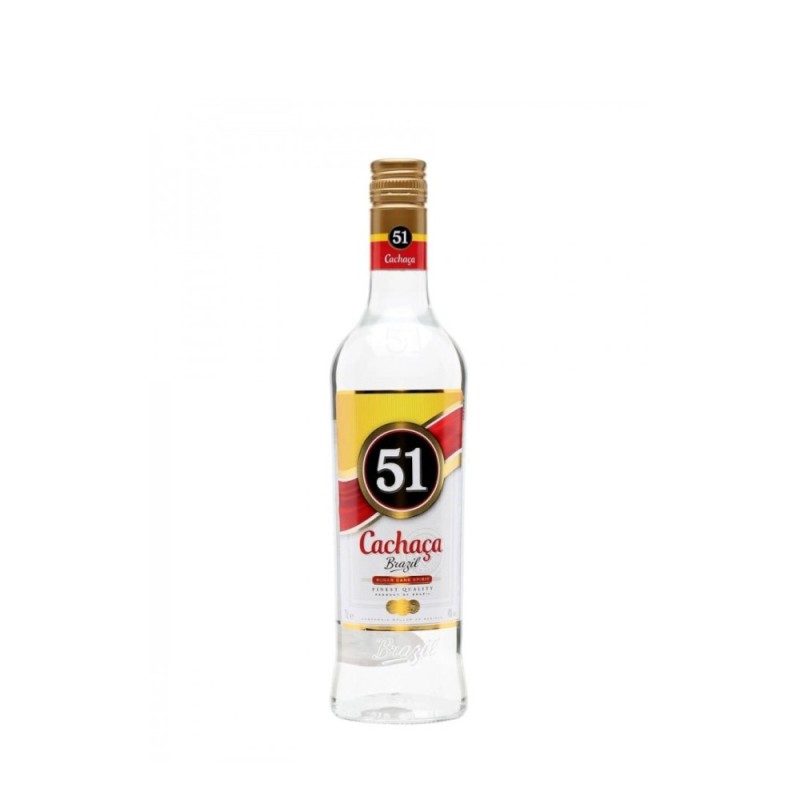 Rom Cachaca 51 Pirassununga, 40 % Alcool, 0.7 l