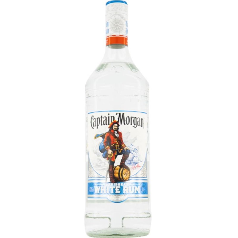 Rom Captain Morgan White, Alcool 35%, 1 l
