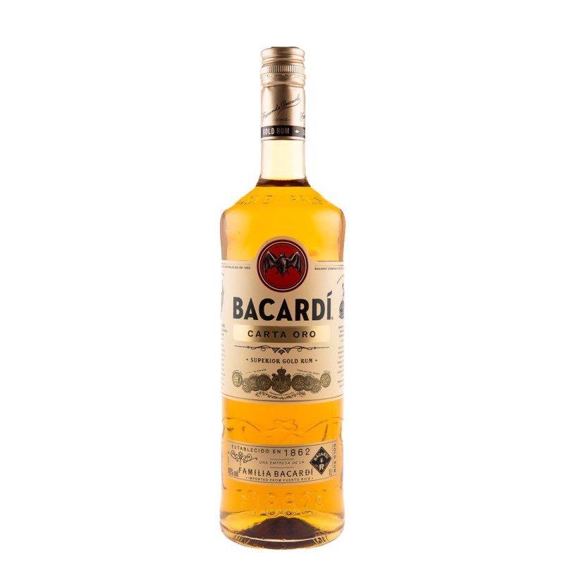 Rom Carta Oro Bacardi, 40%, 1 l