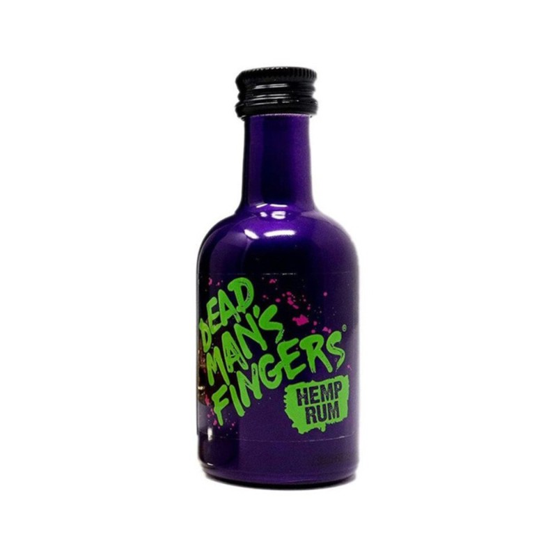 Rom Dead Mans Fingers, Canepa, Hemp Rum, 40% Alcool, Miniatura, 0.05 l