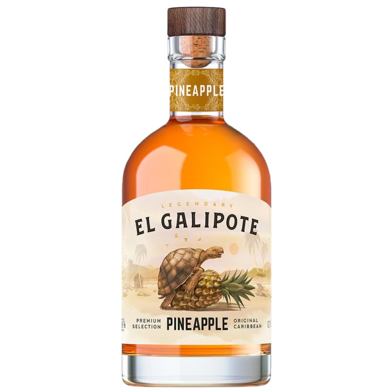 Rom El Galipote, Ananas, Alcool 35%, 0.7 l