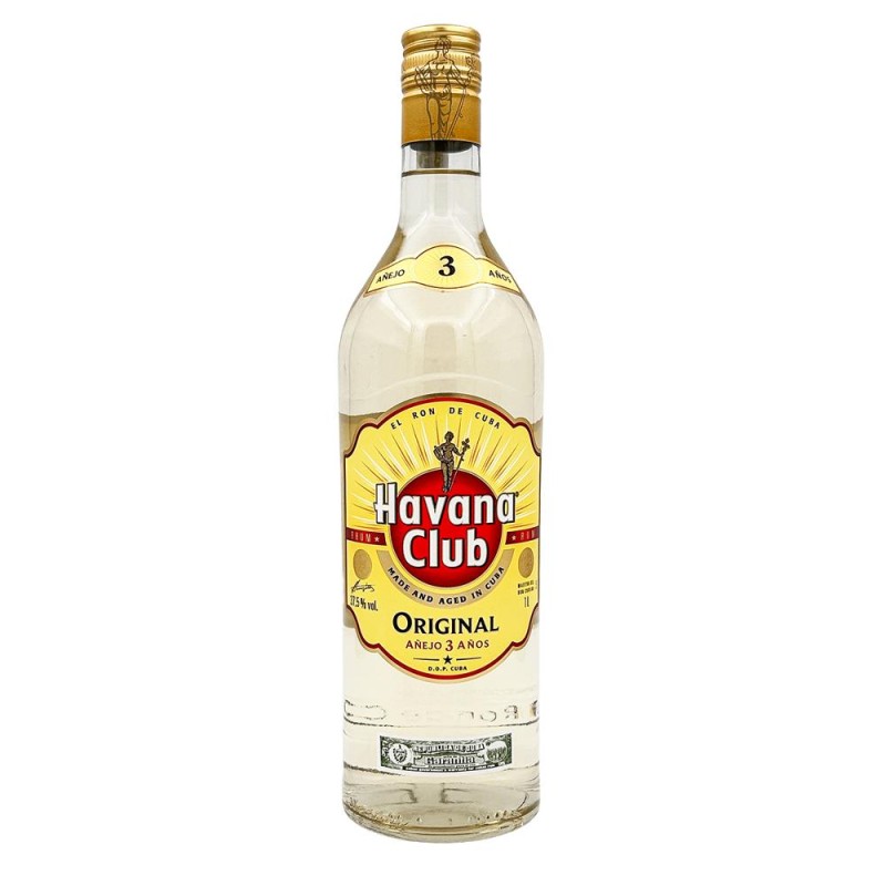 Rom Havana Club Anejo Blanco, Vechime 3 Ani, 1 l
