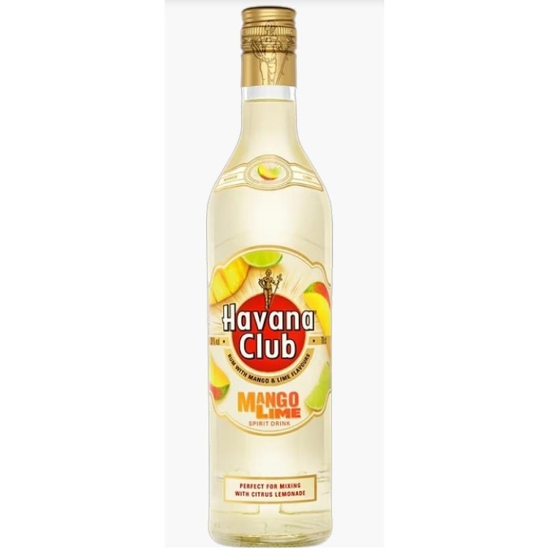 Rom Havana Club Mango si Limeta, Alcool 30%, 0.7 l