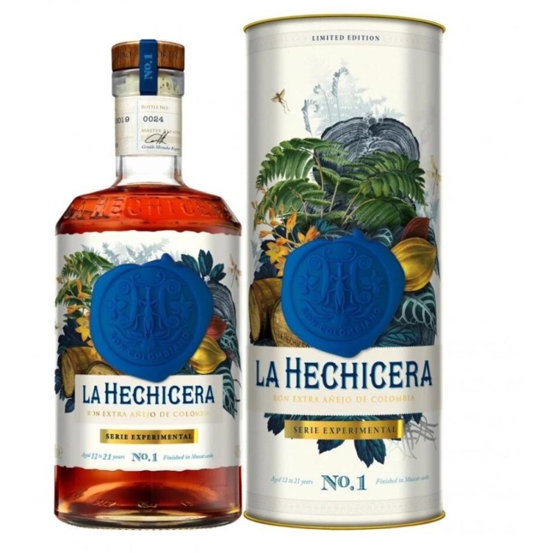 Rom La Hechicera Seria Experimentala Nr. 1, Alcool 43%,  0.7 l