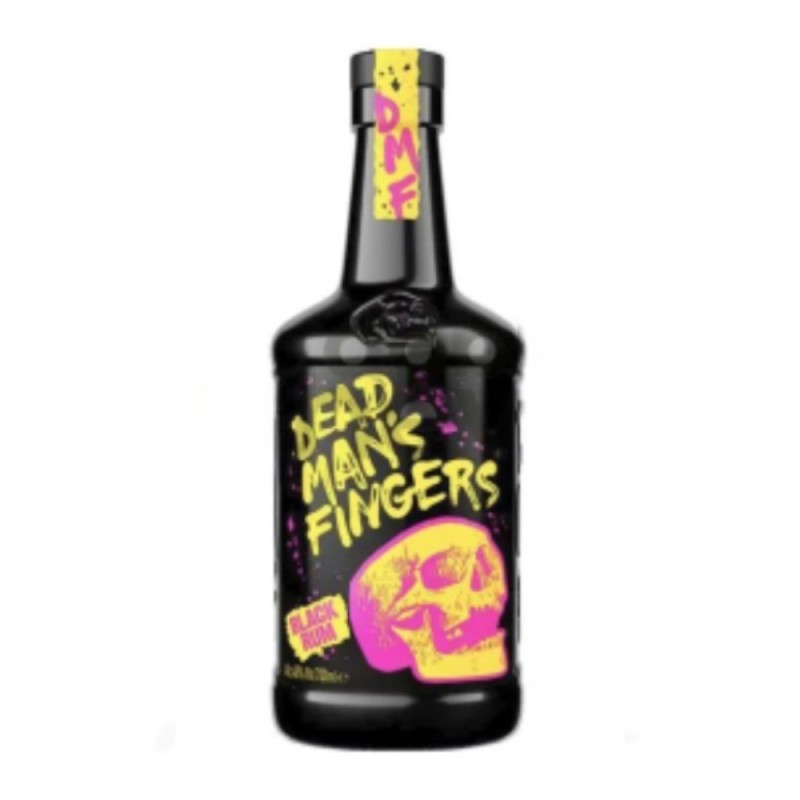 Rom Negru Dead Man's Fingers, Black Rum 40% Alcool, 0.7 l