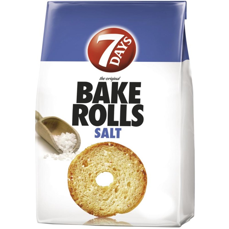 Rondele cu Sare Bake Rolls 7Days, 80 g