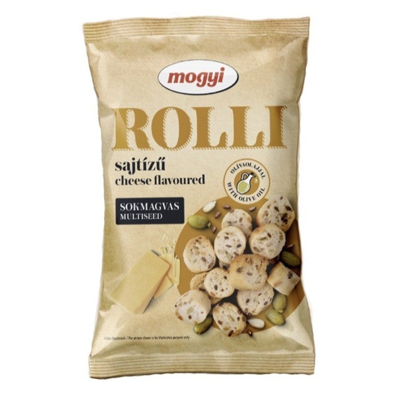 Rondele de Paine Prajita, cu Mix de Seminte si Aroma de Cascaval, 65 g